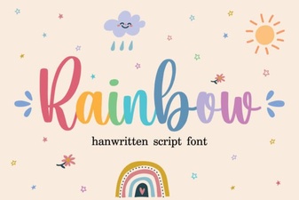 Rainbow Fonts: Adding Colorful Creativity to Design
